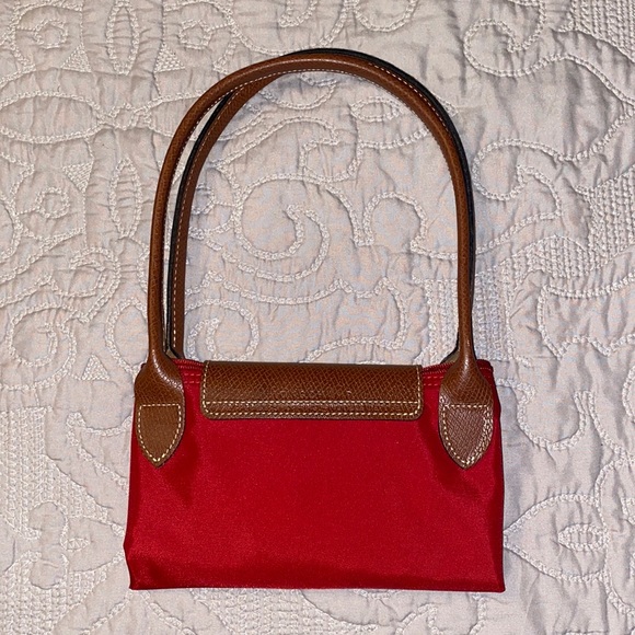 Longchamp Medium Le Pliage - Red - Picture 8 of 10